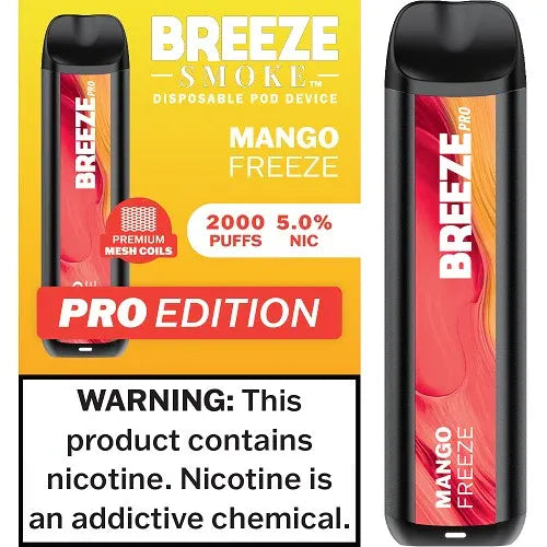 BREEZE PRO 2000 puffs