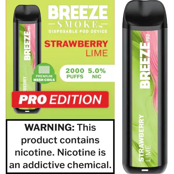 BREEZE PRO 2000 puffs