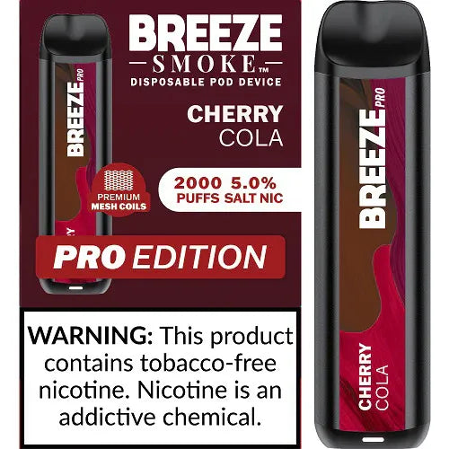 BREEZE PRO 2000 puffs