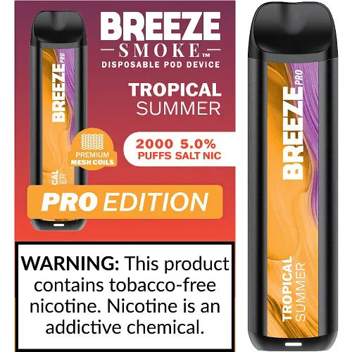 BREEZE PRO 2000 puffs